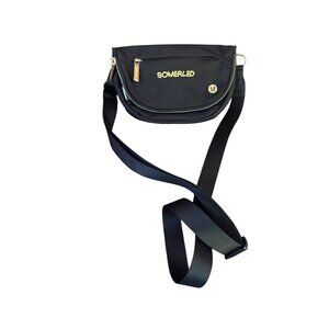 Lululemon All Night Festival Bag Small Belt Black Bag 2L .LOGO